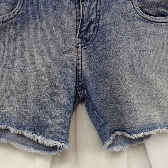 Hurley 81' Skinny Cut Off Shorts Sz EU 36 US 4 - Picture 6 of 15